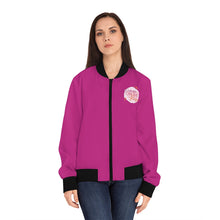 Load image into Gallery viewer, "Women on the Rise" Women's Bomber Jacket