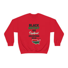 Load image into Gallery viewer, "Black History Matters" Unisex Sweatshirt
