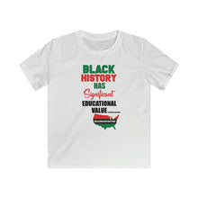 Load image into Gallery viewer, "Black History Matters" Kid's T-Shirt