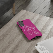 Load image into Gallery viewer, "She Believed" Pink Phone Case