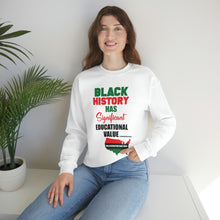 Load image into Gallery viewer, "Black History Matters" Unisex Sweatshirt