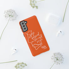 Load image into Gallery viewer, "She Believed" Orange Phone Case