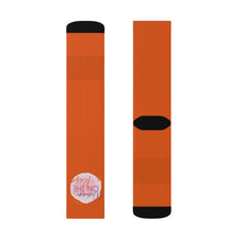 Load image into Gallery viewer, "Women on the Rise" Orange Unisex Socks