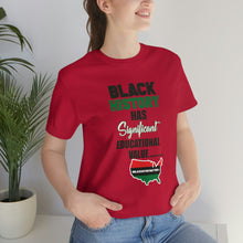 Load image into Gallery viewer, &quot;Black History Matters&quot; Unisex T-Shirt
