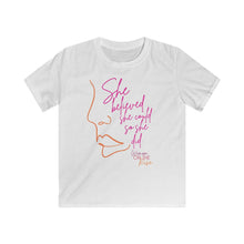 Load image into Gallery viewer, &quot;She Believed&quot; Kid&#39;s T-Shirt

