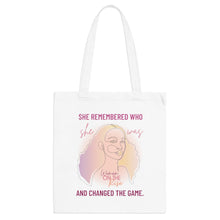 Load image into Gallery viewer, &quot;She Remembered&quot; Tote Bag
