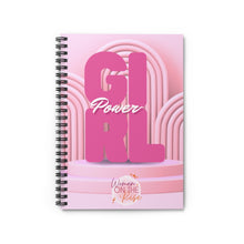 Load image into Gallery viewer, &quot;Girl Power&quot; Spiral Notebook
